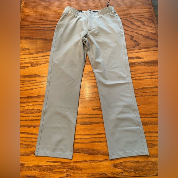 Under Armour Gray Straight Leg Drive Pants - Picture 3 of 6